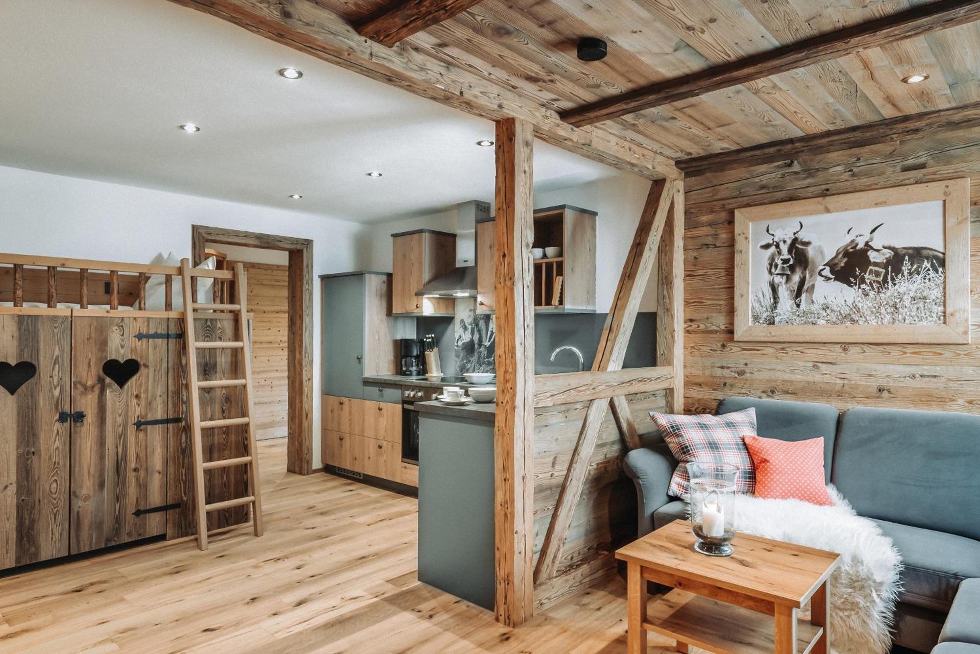Alpzitt-Chalets Burgberg im Allgäu Camera foto