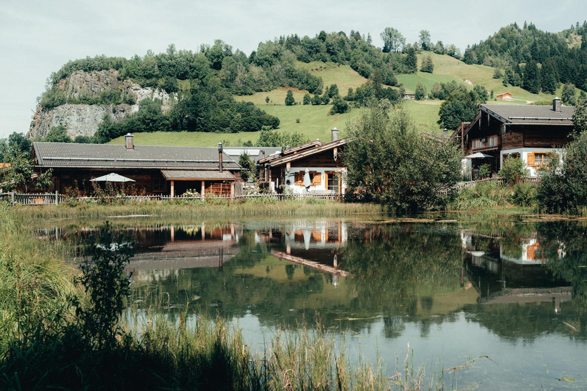 Alpzitt-Chalets Burgberg im Allgäu Esterno foto