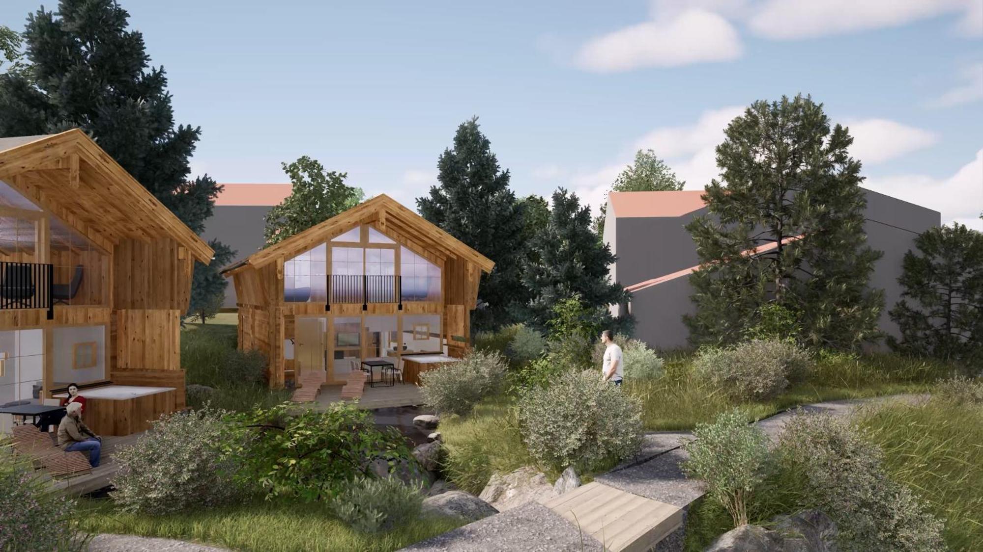 Alpzitt-Chalets Burgberg im Allgäu Esterno foto